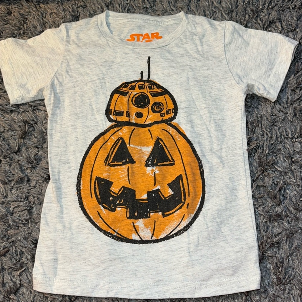 Star Wars 5T Halloween shirt 🧡🖤